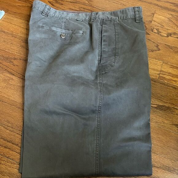 Izod brown Chino Size38/32 men's pants 100% cotton - Picture 1 of 10